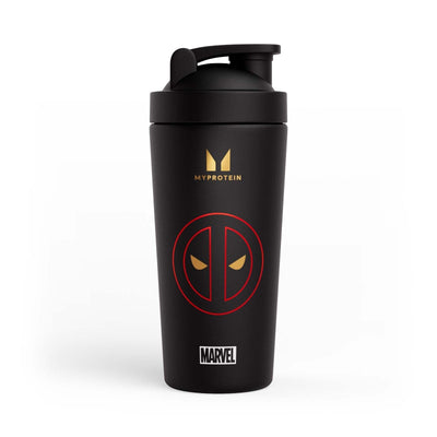 MyProtein Recycled Metal Shaker 750ml - Deadpool Design