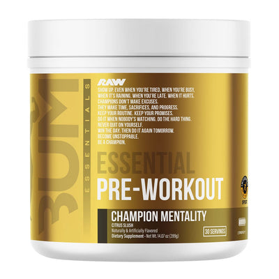 RAW CBUM Essential Pre-workout
