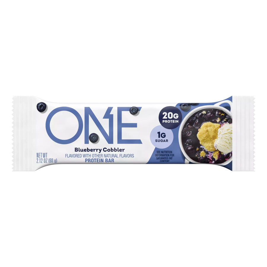 ONE BARS Blueberry Cobbler Protein Bar |60g