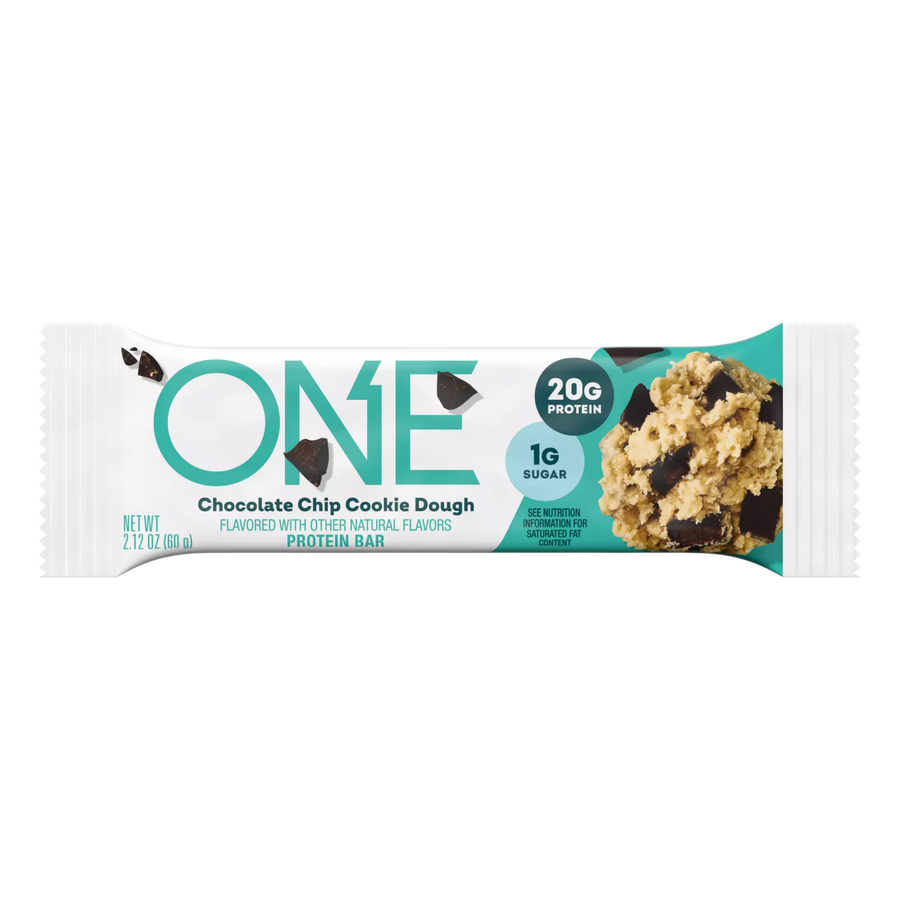 ONE BARS Chocolate Chip Cookie Dough Protein Bar | 60g
