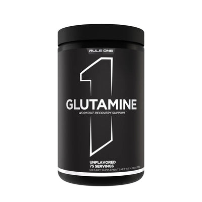Rule1 Micronized Glutamine 375g (75 Servings)