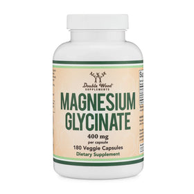 Double Wood Magnesium Glycinate 400mg (180 Capsules)
