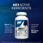 GAT SPORT ZMAG-T 90 Capsules - Zinc, Magnesium, B6 + Boron
